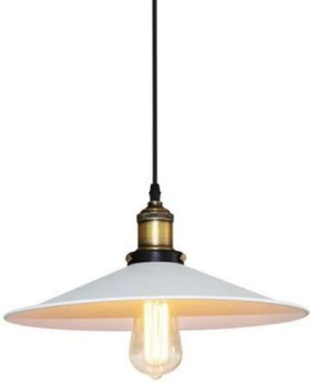 Industrielle Pendelleuchte Metall Eisen Hängelampe E27 Retro Lampenschirm Licht für Küche Wohnzimmer Esszimmer Cafét Bar...