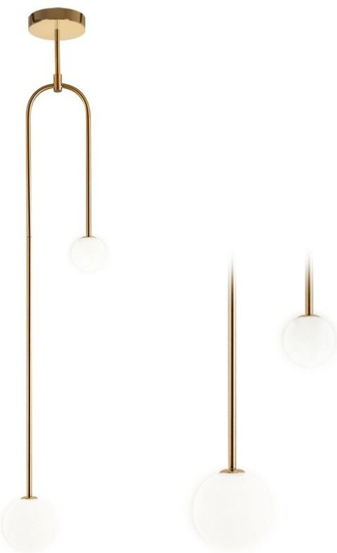 Deckenlampe gold APP964-2CP