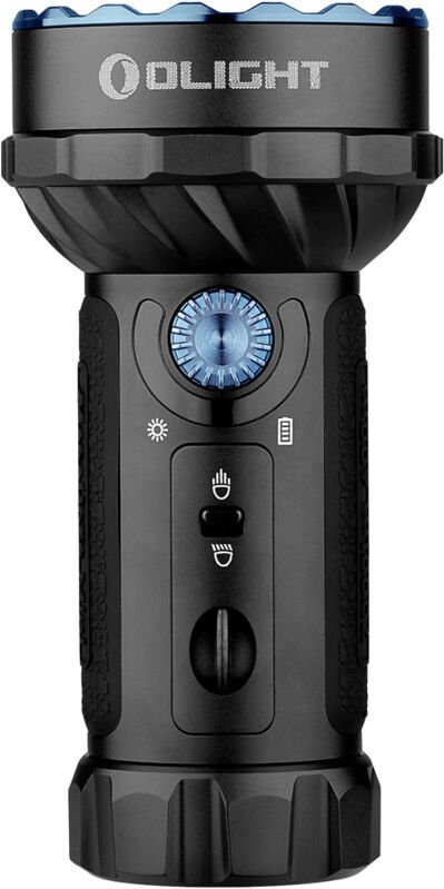 OLight Marauder Mini black LED Taschenlampe Große Reichweite akkubetrieben 7000 lm 462 g