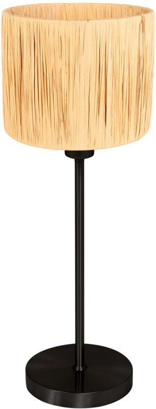 Mexlite - tischlampe - Noor - natürlich schwarz - metall seegras