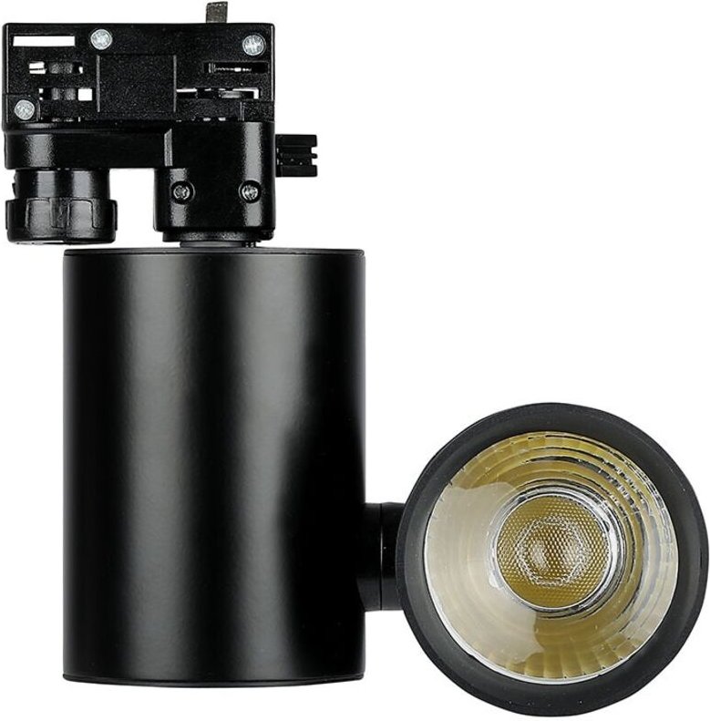 LED-Schienenleuchten - CRI95 Schienenleuchten - IP20 - Schwarz - 15 Watt - 1350 Lumen - 6400K - 5 Jahre