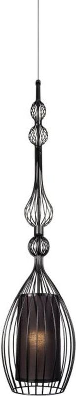 Hängeleuchte AUGUSTUS Schwarz rund Esstisch Lampe