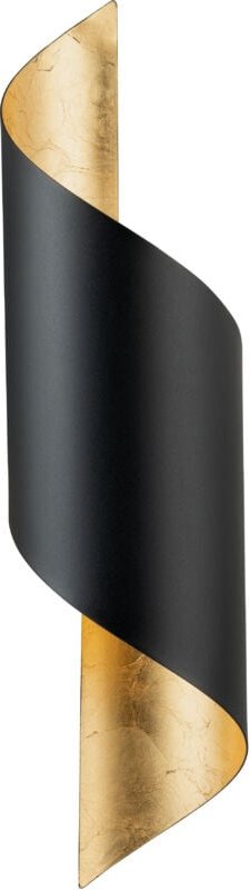 Wandleuchte Jabaloyas, 1-flammige Wandlampe innen, Up und Down Leuchte, Wohnzimmer Wandbeleuchtung, Flurlampe aus Metall...