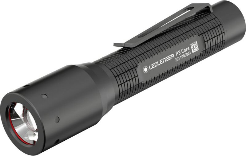 Led Lenser - Ledlenser P3 Core led Taschenlampe mit Gürtelclip batteriebetrieben 90 lm 6 h 42 g