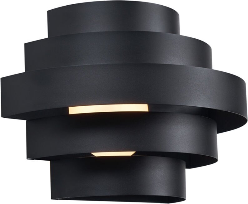 Moderne Wandleuchte schwarz inkl. led 3-Stufen-Dimmbar - Lines