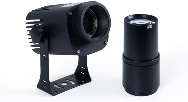 Gobo led logo projektor - 20W - 9° Optik - Außenbereich -