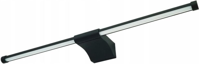 LED BADEZIMMERLAMPE WANDLEUCHTE ÜBER DEM SPIEGEL 42cm SCHWARZ AVIORA 8W 4000K 780lm