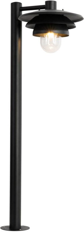 Design-Außenpoller schwarz 100 cm IP44 - Morty