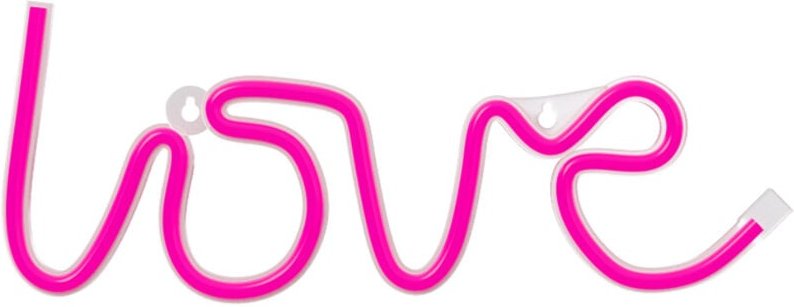 Forever Light Neon LED-Leuchte love pink – FLNE05