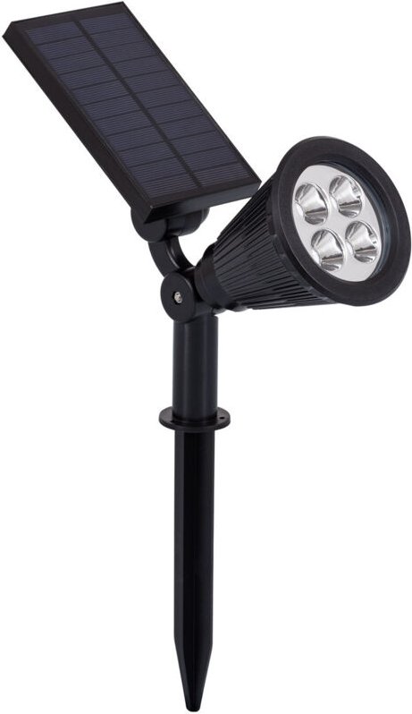 LED-Strahler Solar mit Erdspiess Meillion 6000K Kaltweiß