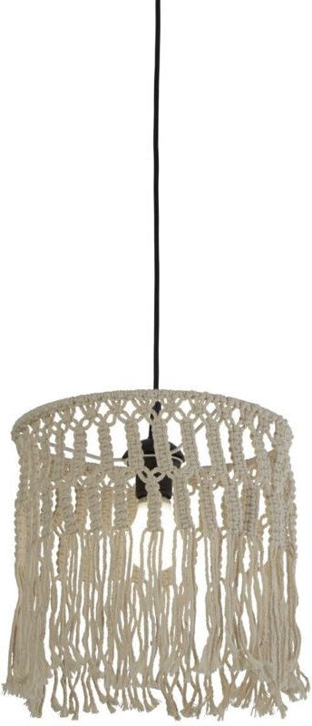 Searchlight Bahama Deckenpendel mit Aufhängung Makramee