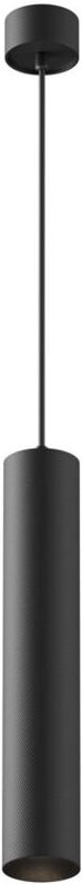 Maytoni Artisan Schlanke Pendel-Deckenleuchte Schwarz 1xGU10