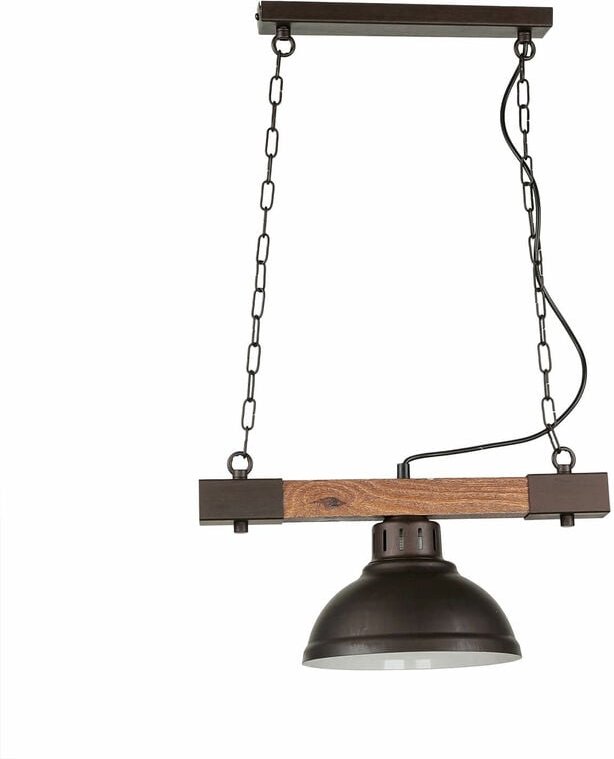 Licht-erlebnisse - Hängelampe hakon Holz Metall Esstisch Küche