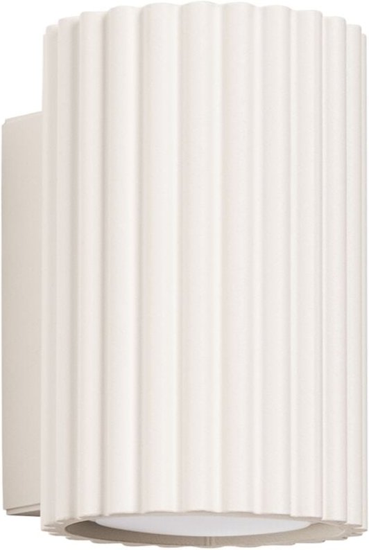 Wandlampe Bernstein 1 Gu10 Beige Alu Lumilo 16.351.52