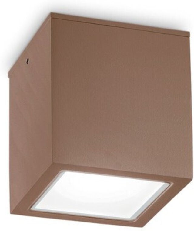 Ideal Lux - Aufbau-Downlight für den Außenbereich Kaffee IP54, GU10