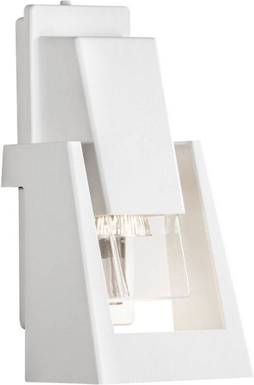Konstsmide - Außenwandleuchte potenza, Aluminium weiß, GU10-Sockel, IP54