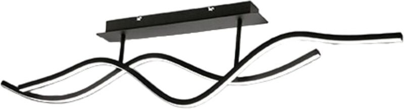 Thumbnail - Fabas Luce Lighting - Sinuo led Pendel-Deckenleuchte 36W schwarz 3666-65-101 Fabas Luce