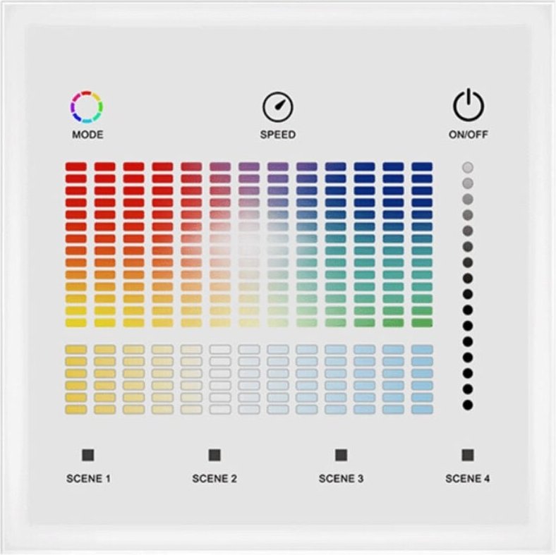 Dimmer Master dmx Touch rgbww 1 Zone rgb+cct