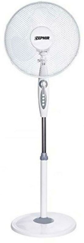Bodenventilator weiss mit zeitschaltuhr pba41tm - Zephir