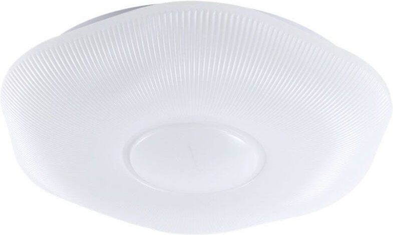 60W led Deckenleuchte Rund Fernbedienung cct 3in1 Weiß D500mm Dimmbar Gerändelt - V-tac