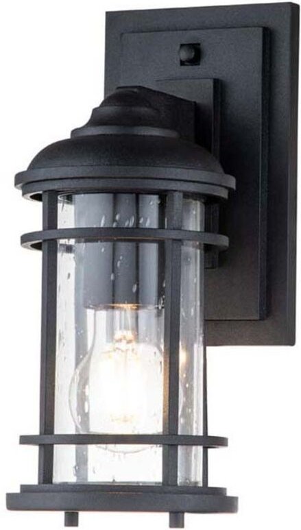 Elstead Feiss Lighthouse Außenwandlaterne Strukturiert Schwarz, IP44