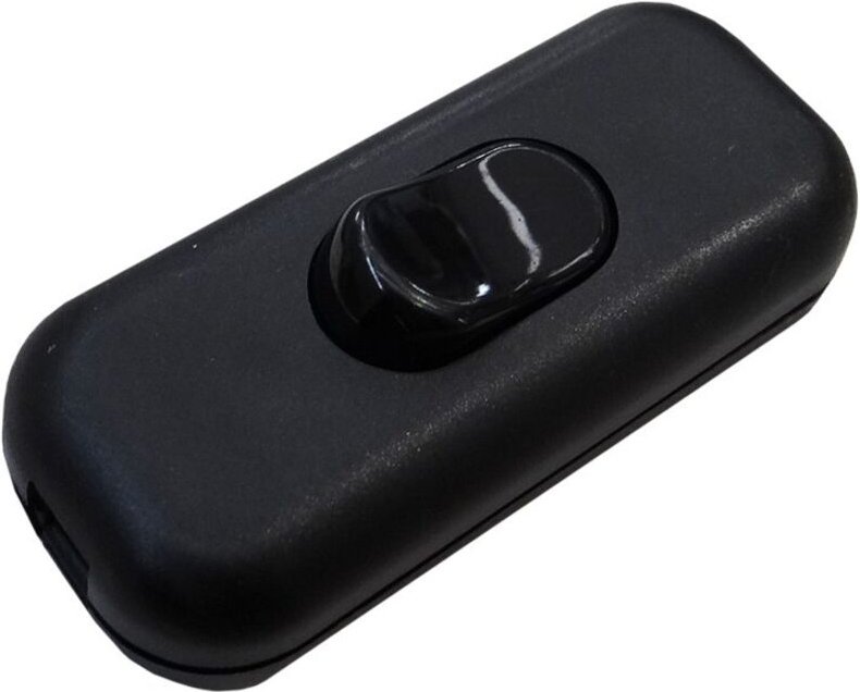 Stufenschalter 2A 250V Schwarz