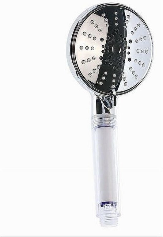 Trade Shop Traesio - Trade Shop - soffione doccia doccetta multigetto rotondo 11X25 cm massaggio anticalcare 79699 -