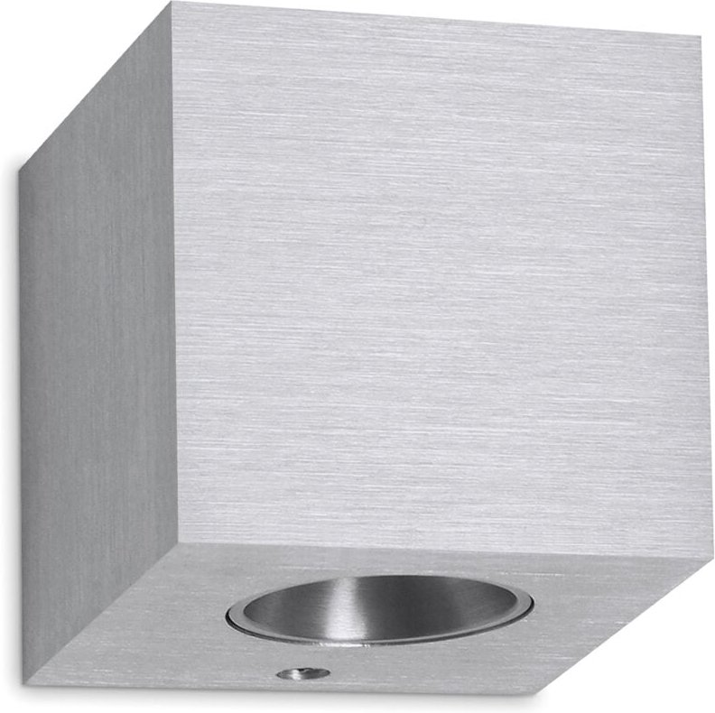 EXO - Wandleuchte Brick Led Smd 3w 165lm Cri80 3000k 110º Aluminium Bürsten