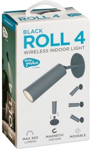 New Garden roll 4 battery schw.