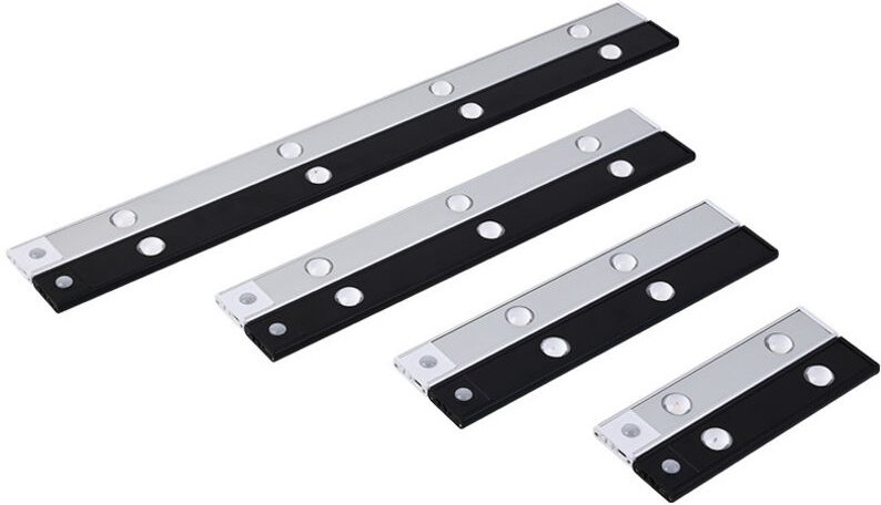 Wandleuchte für den Innenbereich, 40 cm lang, 40 W, schwarze LED, dimmbar 3000-6500 K, ideal für den Wohnraum