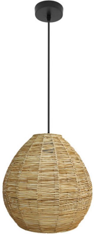 FABRILAMP Lampe de Deckenstativ Vitox 1xe27 Schwarz/natur 35d