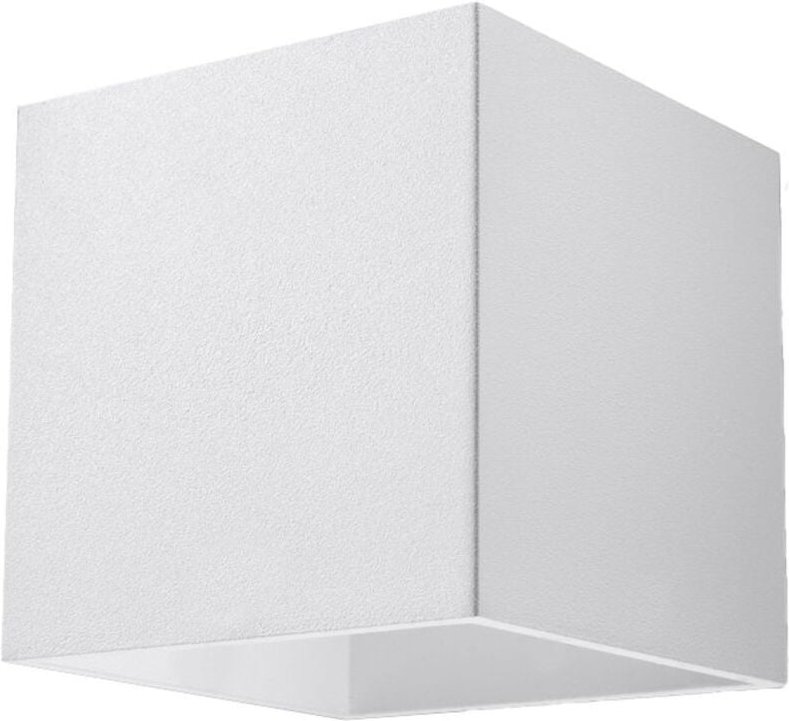 Wandleuchte Delta 1 G9 Weiß Aluminium Lumilo 00.159.59