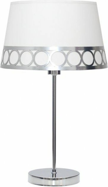 Thumbnail - Dalia Tischleuchte 1xe14 Weiß/Silber von Fabrilamp