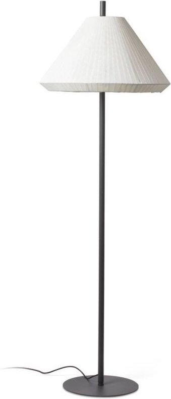 Faro saigon - Stehleuchte Round Tappered Shade Cream, E27, IP65