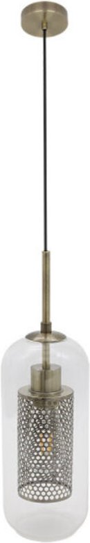 Fabrilamp - Pixie-Anhänger 1xe27 Leder regx13x13 cm