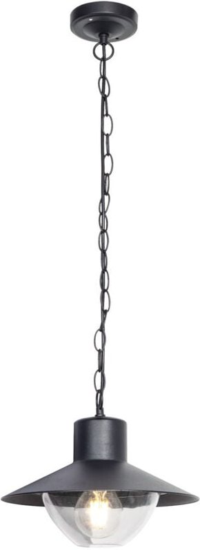 Pendelleuchte für den Außenbereich aus Metall Neiva Schwarz