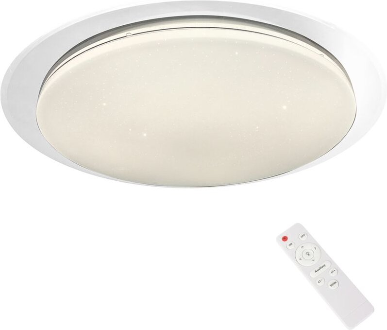 Ontario LED Deckenleuchte 24W 40 cm mit Fernbedienung und variabler Lichtfarbe Milagro ML7134