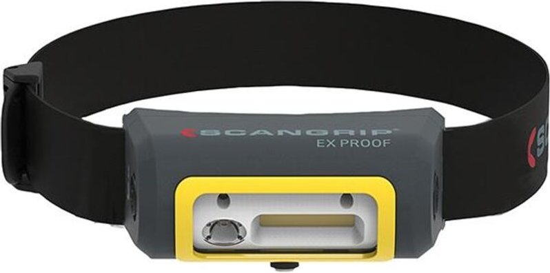 Akku-Kopflampe ex-view 100Lumen+200-300Lumen Scangrip