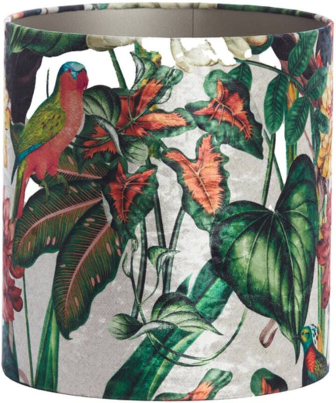 Thumbnail - Lampenschirm - Dahlia - grün - textil - ø 30cm - - Light&living