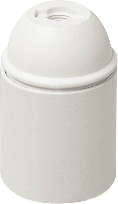 VIMAR - 02101.SB E27 Lampenfassung mit cm/glattem Gewinde, weiß