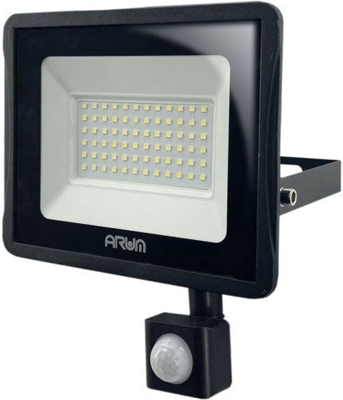 30W LED-Flutlicht Schwarzer Außenbewegungsmelder IP65 Farbtemperatur: 4000K neutralweiß