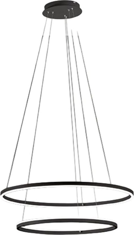 Thumbnail - Giotto LED-Pendelleuchter 65W schwarz 3508-48-101 Fabas Luce