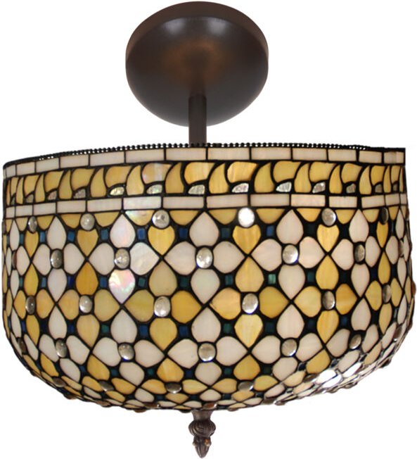 Niedrige Deckenleuchte mit Röhre der Queen D-30cm-Serie