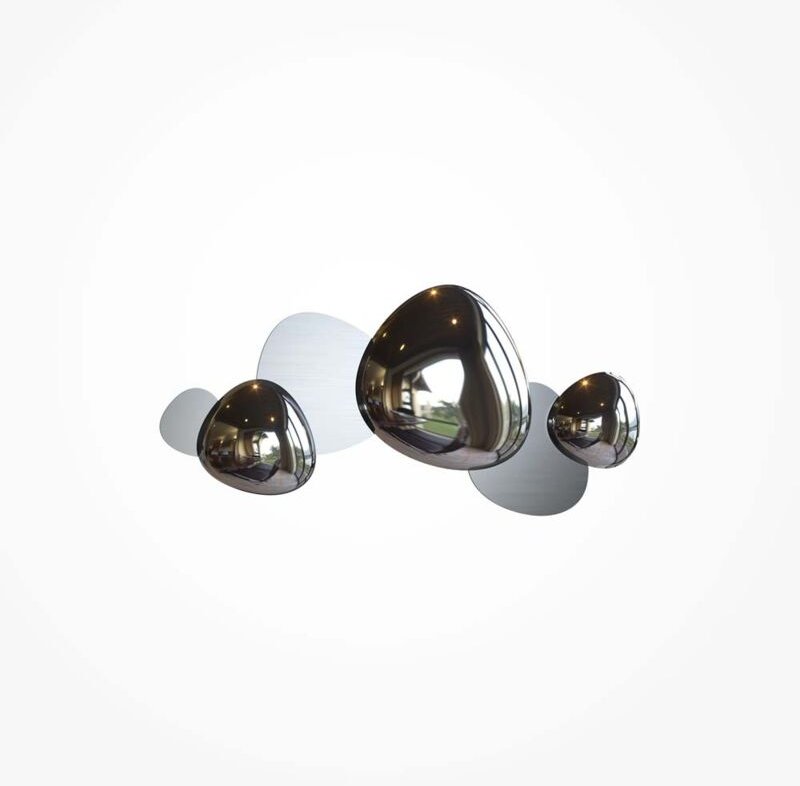 Thumbnail - Jack-stone Moderne integrierte LED-Wandleuchte Nickel, 3000K - Maytoni