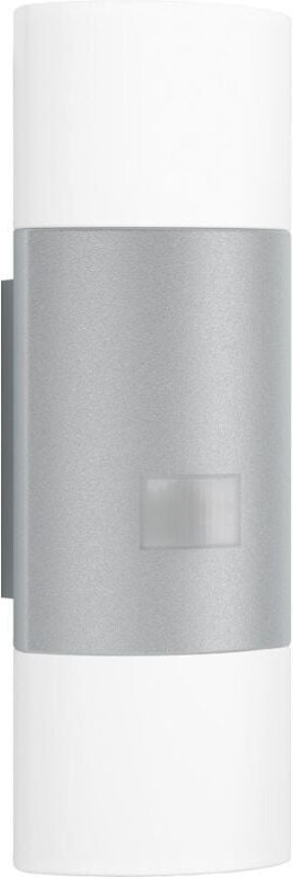 Steinel Sensor-Aussenleuchte 11W, L 910 LED silber,Aussenwandleuchte,Wandleuchte