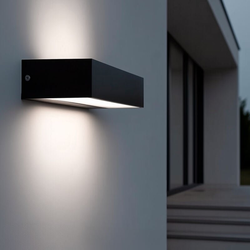 Ledkia - LED-Wandleuchte Aussen 9W Doppelseitige Beleuchtung Galeo 6000K Kaltweiß