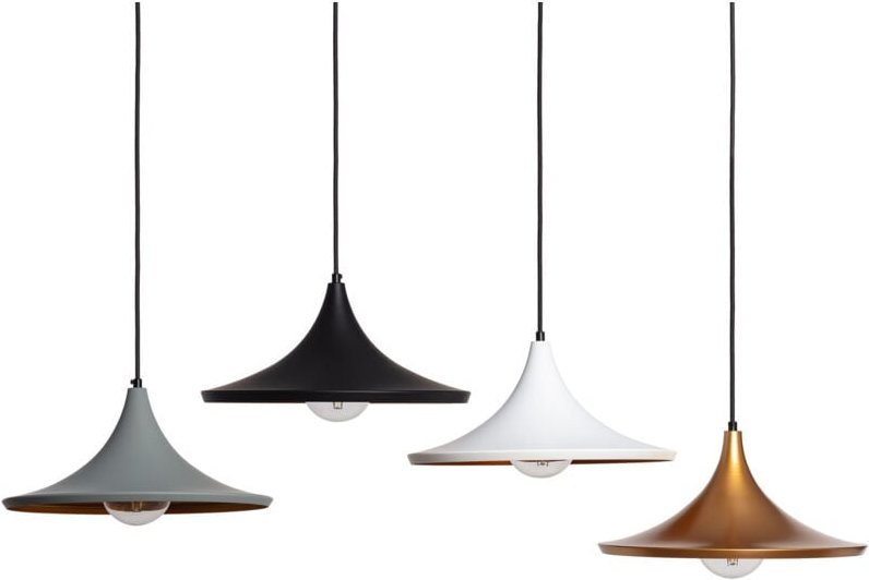 Ledkia - Pendelleuchte Metall Presley Gold