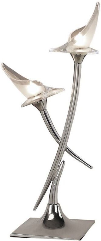 Inspired Mantra - Flavia - Tischleuchte 2 Light G9, Chrom poliert