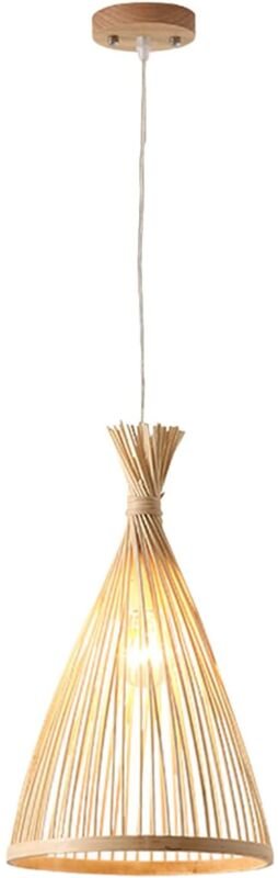 Chinesisches Restaurant, Kronleuchter aus Bambusgeflecht, kreative Persönlichkeit, einfacher japanischer Kronleuchter au...