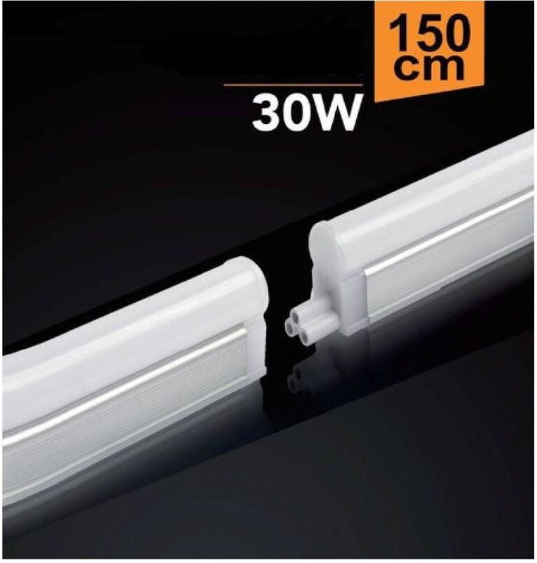 Trade Shop Traesio - Trade Shop - led ceved neon Opensile Undersen verschiedene Töne Licht 30 Watt 150 cm -